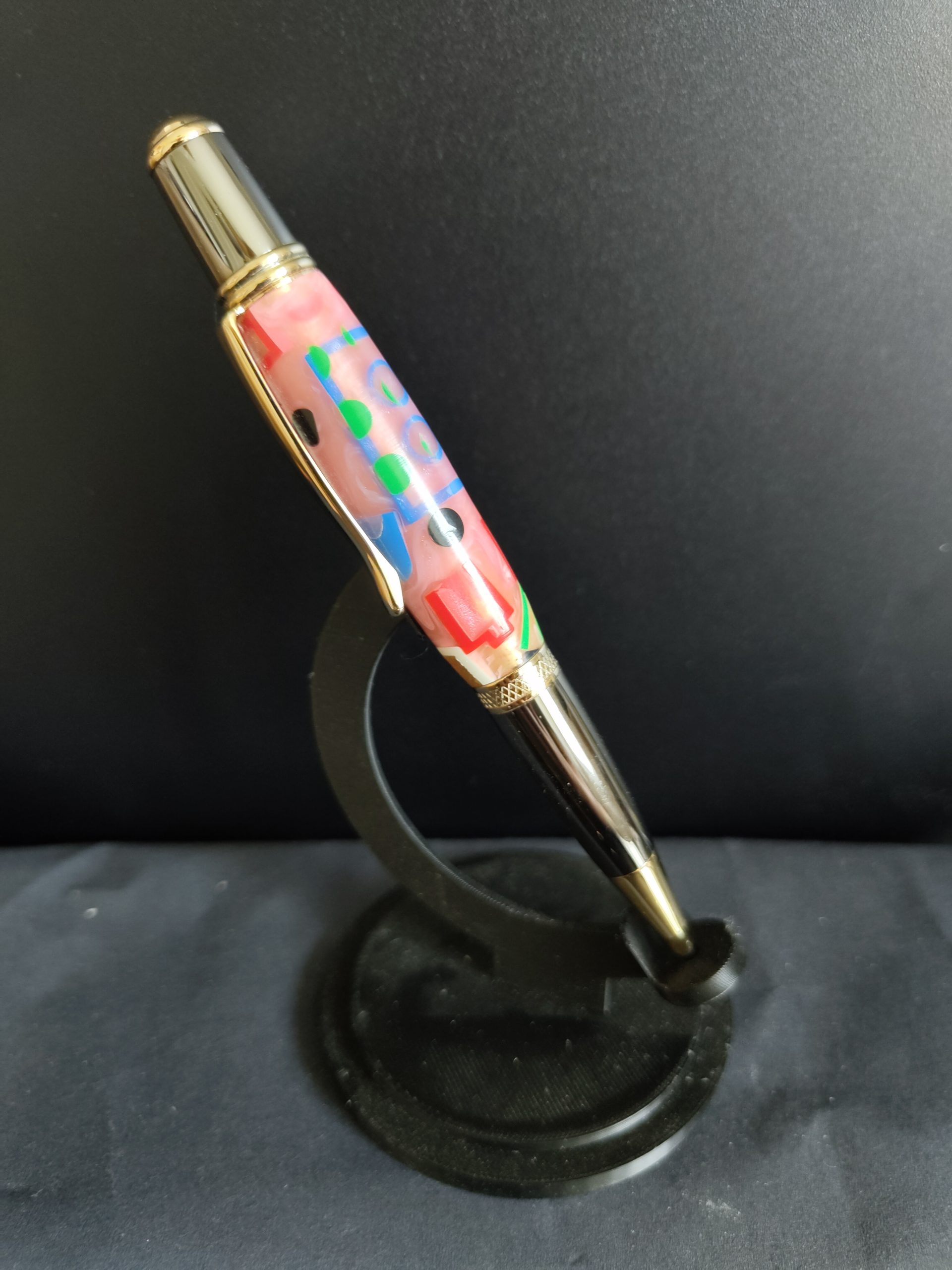 BILLE en RESINE EPOXY LEGO – Image 2